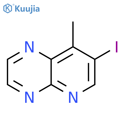 7-iodo-8-methylpyrido2,3-bpyrazine structure