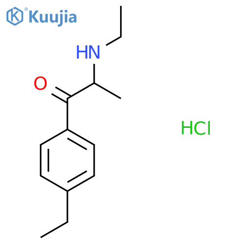 4-Ethylethcathinone hydrochloride structure