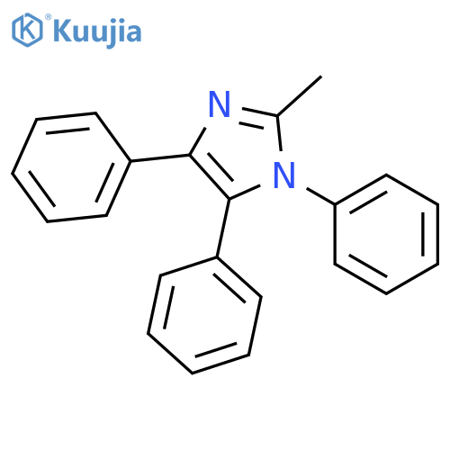 1H-Imidazole, 2-methyl-1,4,5-triphenyl- structure
