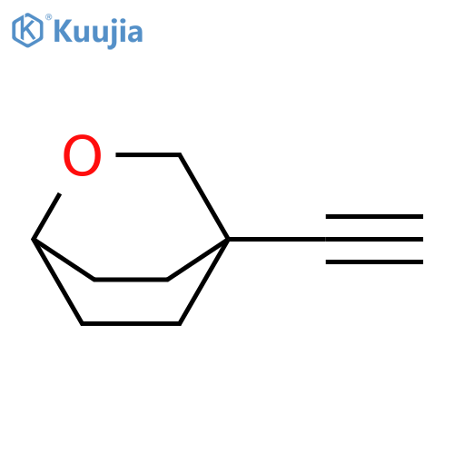 4-ethynyl-2-oxabicyclo2.2.2octane structure