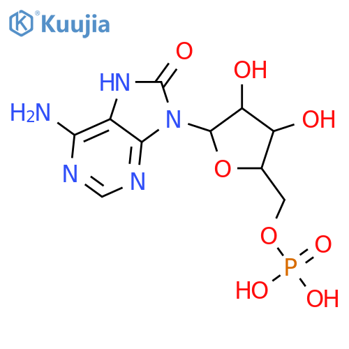 5'-Adenylic acid,7,8-dihydro-8-oxo- (9CI) structure