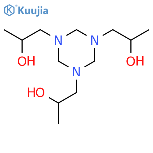 1,3,5-Triazine-1,3,5(2H,4H,6H)-triethanol,a1,a3,a5-trimethyl- structure