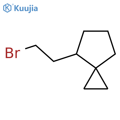 4-(2-bromoethyl)spiro2.4heptane structure