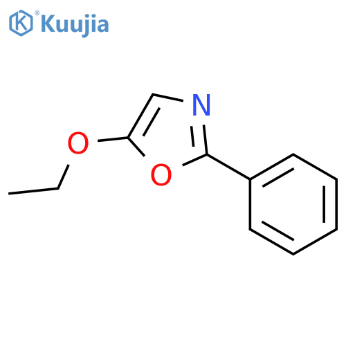 Oxazole, 5-ethoxy-2-phenyl- structure