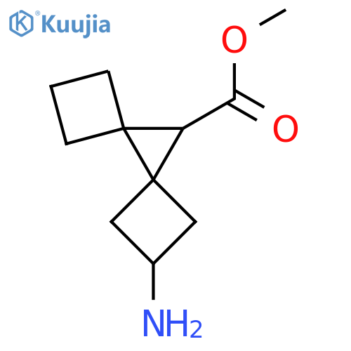 methyl 2-aminodispiro3.0.3^{5}.1^{4}nonane-9-carboxylate structure