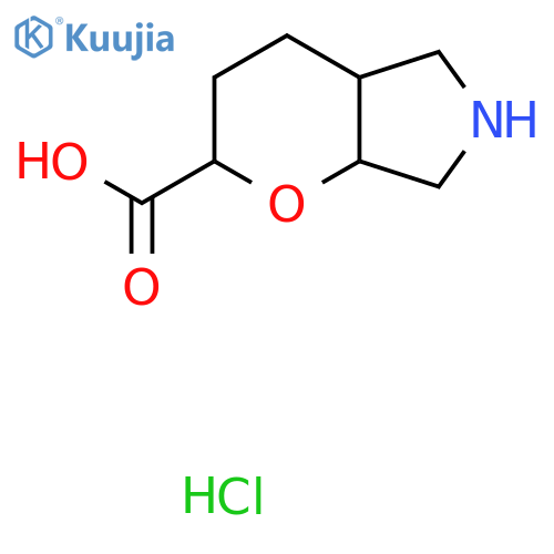 octahydropyrano2,3-cpyrrole-2-carboxylic acid hydrochloride, Mixture of diastereomers structure