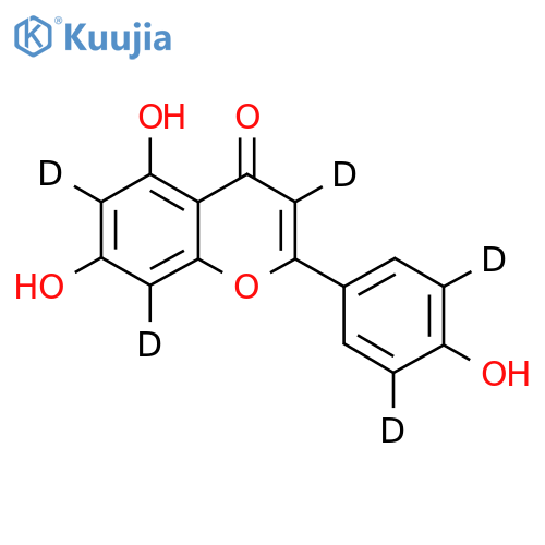 Apigenin-d5 (Major) structure