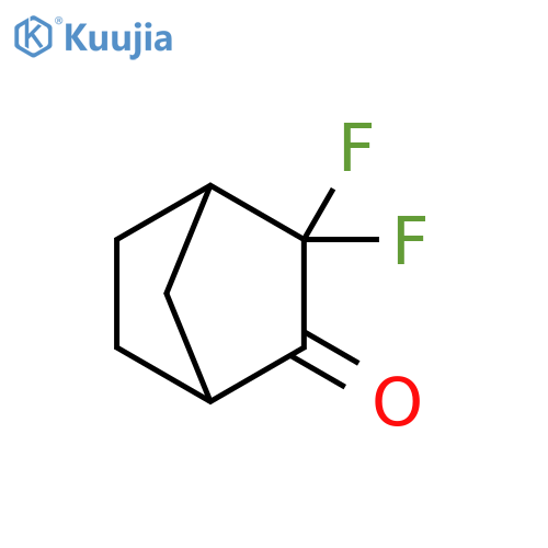 3,3-difluorobicyclo2.2.1heptan-2-one structure