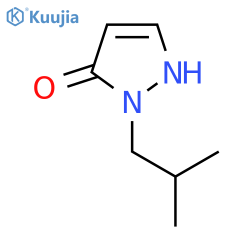 2-isobutylpyrazol-3-ol structure