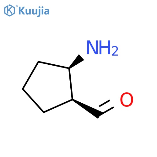 2-aminocyclopentane-1-carbaldehyde structure