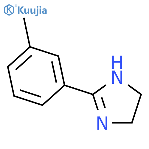 2-(3-methylphenyl)-4,5-dihydro-1h-imidazole structure