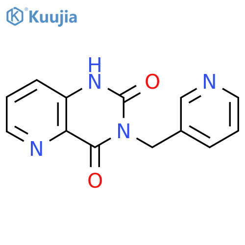 3-(Pyridin-3-ylmethyl)pyrido[3,2-d]pyrimidine-2,4(1H,3H)-dione structure