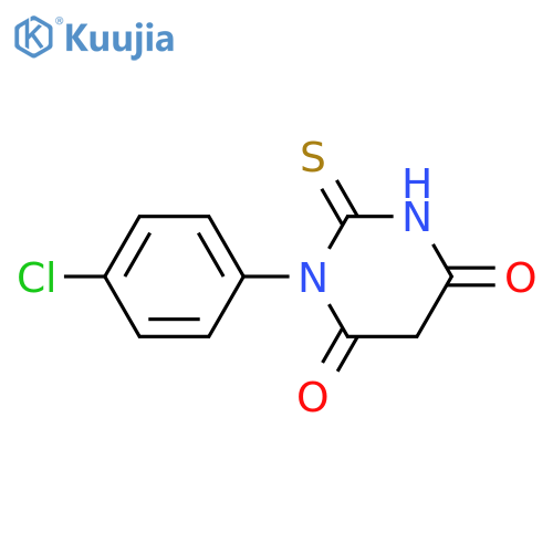 1-(4-Chlorophenyl)-2-thioxodihydropyrimidine-4,6(1H,5H)-dione structure