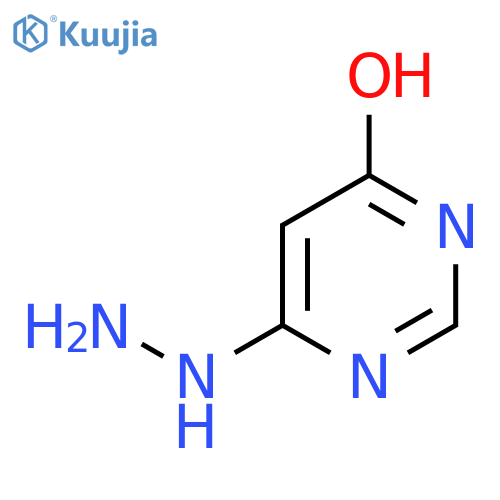 6-hydrazinopyrimidin-4-ol structure