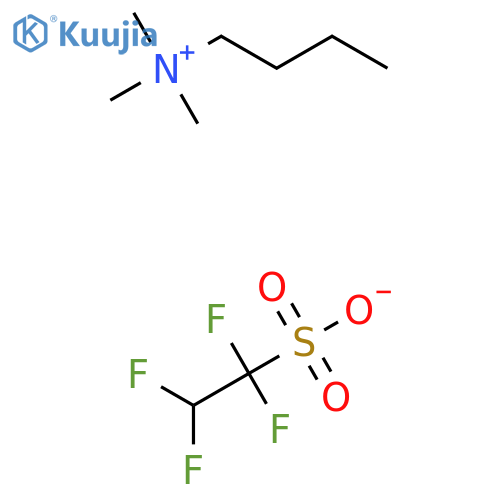 Trimethylbutylammonium 1,1,2,2-tetrafluoroethanesulfonate structure