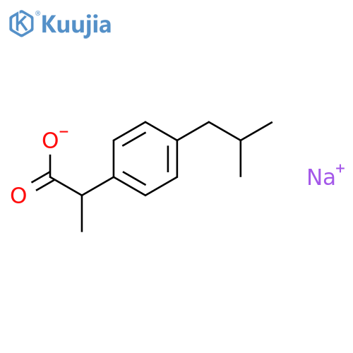 Ibuprofen sodium structure