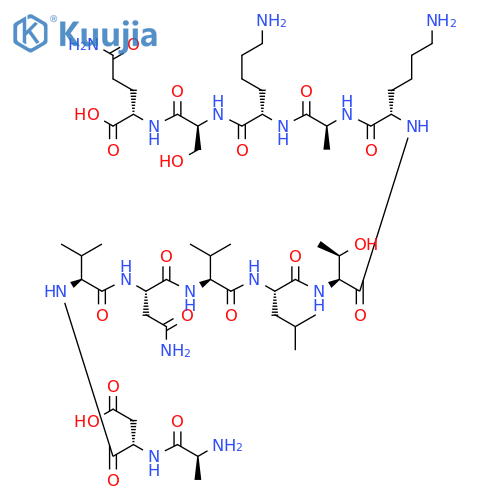 PTH (73-84) (HUMAN) structure