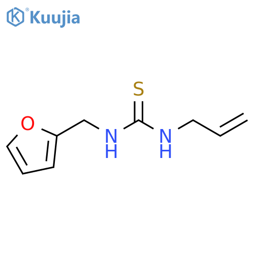 1-[(furan-2-yl)methyl]-3-(prop-2-en-1-yl)thiourea structure