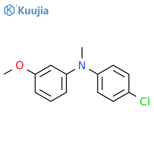N-(4-Chlorophenyl)-3-methoxy-N-methylaniline structure