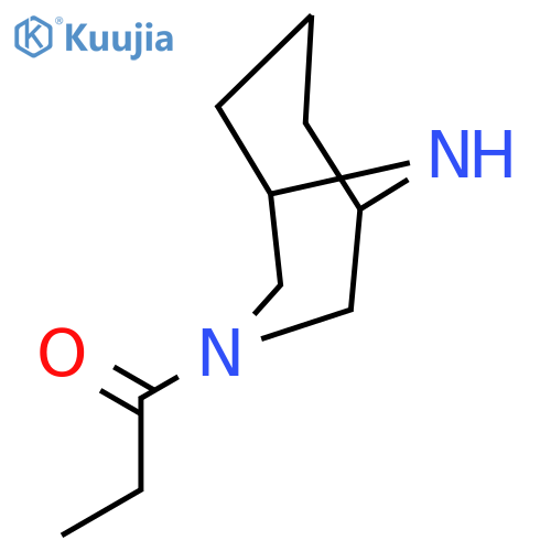1-Propanone,1-(3,9-diazabicyclo[3.3.1]non-3-yl)- structure