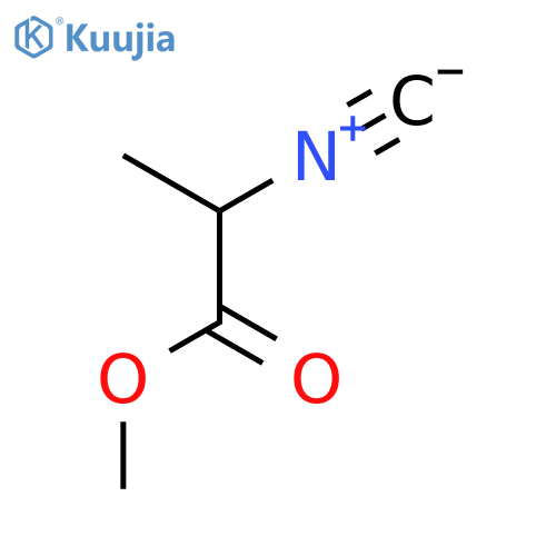 2-Isocyanopropionic acid methyl ester structure