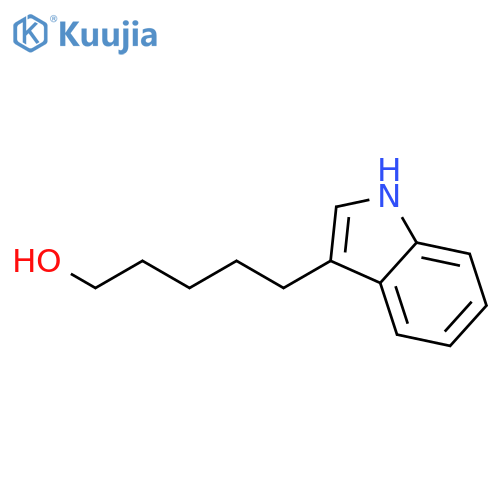 5-(1H-indol-3-yl)pentan-1-ol structure