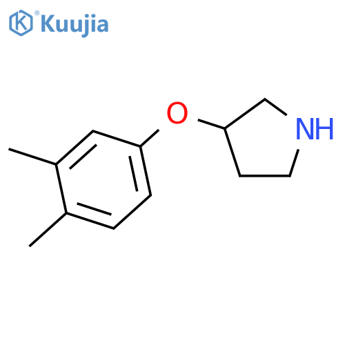 3-(3,5-dimethylphenoxy)pyrrolidine structure