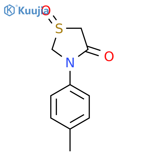 3-(4-METHYLPHENYL)-4-OXO-1,3-THIAZOLAN-1-IUM-1-OLATE structure