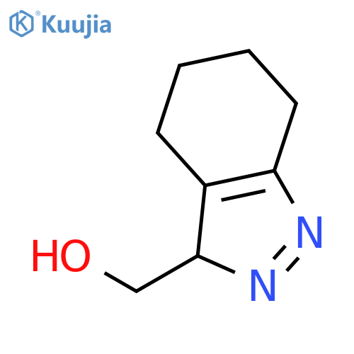 3H-Indazole-3-methanol, 4,5,6,7-tetrahydro- structure