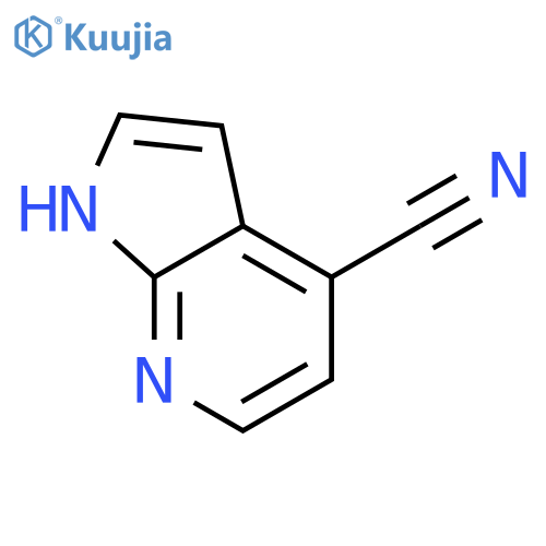 1H-pyrrolo[2,3-b]pyridine-4-carbonitrile structure