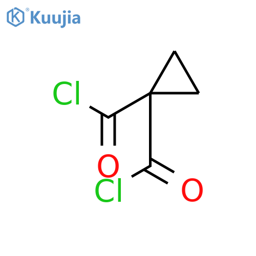 1,1-Cyclopropanedicarbonyl dichloride (9CI) structure