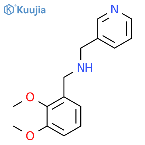 N-(2,3-Dimethoxybenzyl)-1-(pyridin-3-yl)methanamine structure