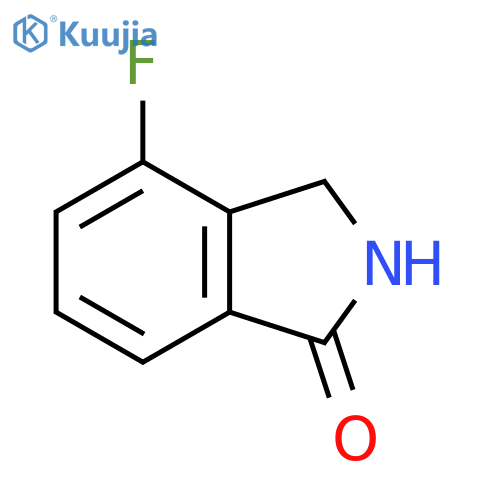 4-Fluoro-2,3-dihydro-1H-isoindol-1-one structure