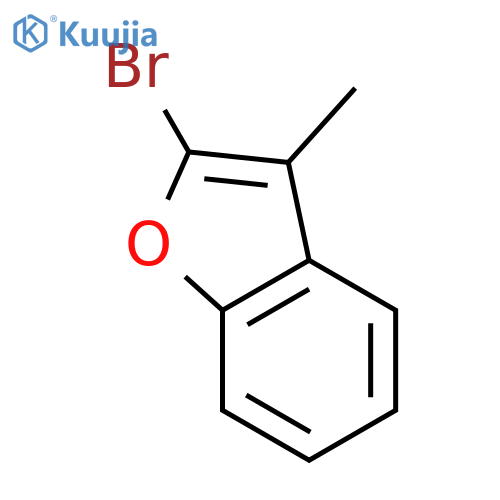 2-bromo-3-methyl-1-benzofuran structure