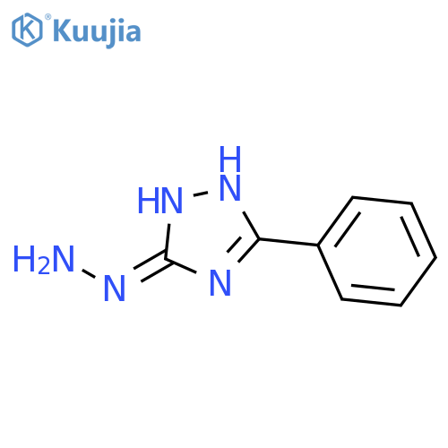 3H-1,2,4-Triazol-3-one, 1,2-dihydro-5-phenyl-, hydrazone structure