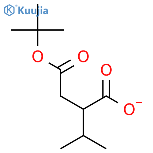 (R)-4-(tert-Butoxy)-2-isopropyl-4-oxobutanoic Acid structure