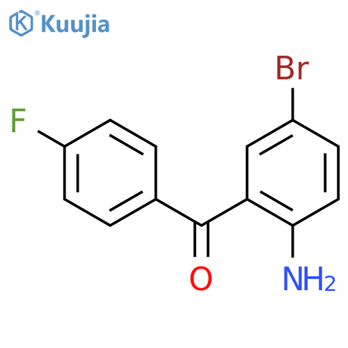 4-bromo-2-(4-fluorobenzoyl)aniline structure