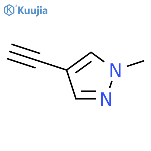 4-ethynyl-1-methyl-1H-pyrazole structure