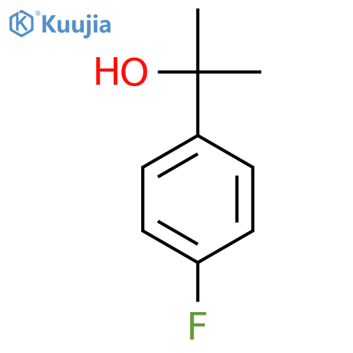 2-(4-Fluorophenyl)-2-propanol structure