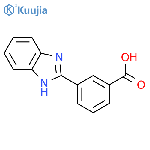 3-(1H-Benzimidazol-2-yl)benzoic acid structure