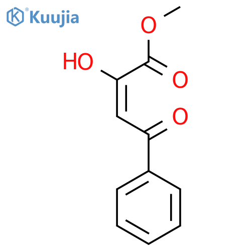 METHYL (2Z)-2-HYDROXY-4-OXO-4-PHENYLBUT-2-ENOATE structure