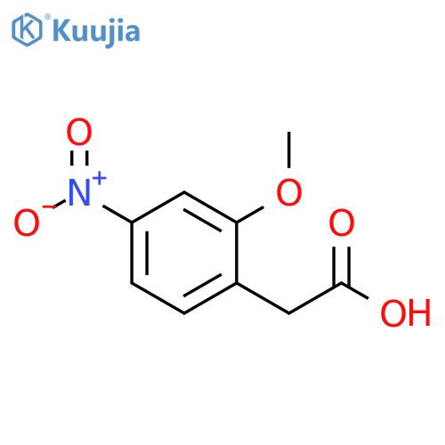 2-(2-methoxy-4-nitrophenyl)acetic acid structure