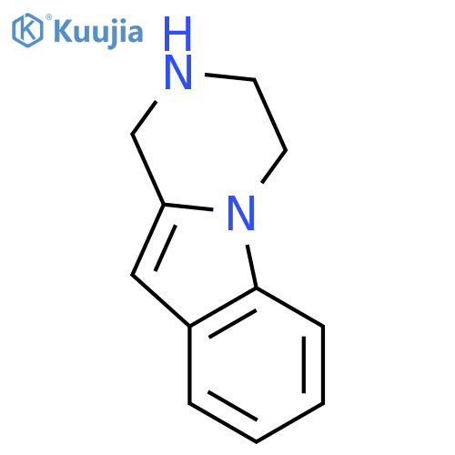 1,2,3,4-Tetrahydropyrazino1,2-aindolemethanesulfonate structure