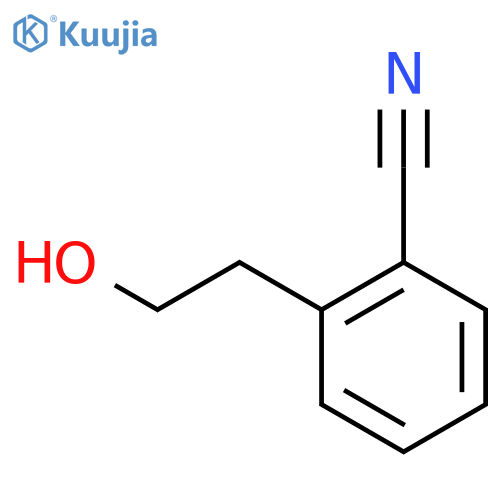 2-(2-Hydroxyethyl)benzonitrile structure