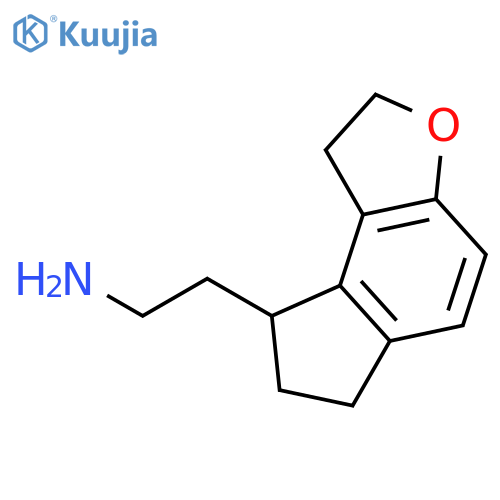 2-(2,6,7,8-Tetrahydro-1H-indeno[5,4-b]furan-8-yl)ethanamine structure