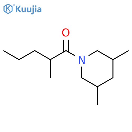 3,5-dimethyl-1-(2-methylpentanoyl)piperidine structure
