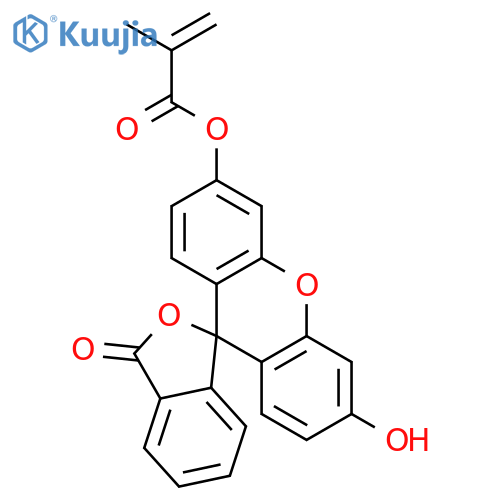 FLUORESCEIN O-METHACRYLATE  97 structure