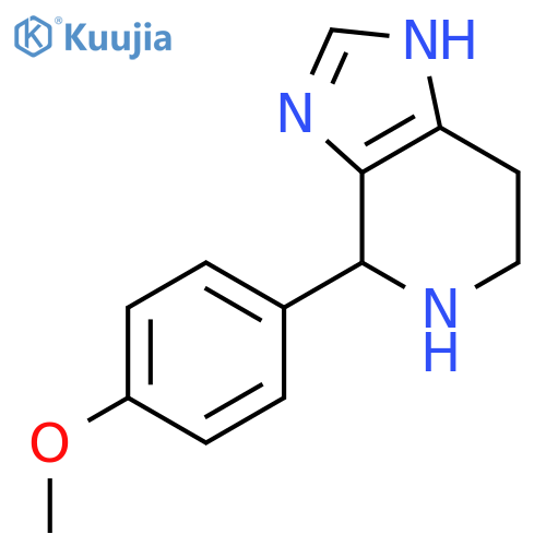 4-(4-methoxyphenyl)-3H,4H,5H,6H,7H-imidazo4,5-cpyridine structure