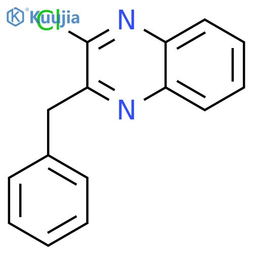 2-Benzyl-3-chloroquinoxaline structure