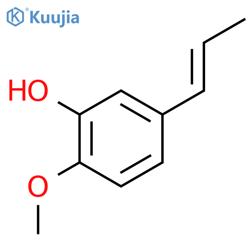 Phenol,2-methoxy-5-(1-propen-1-yl)- structure